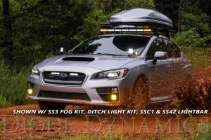 Subaru WRX LED Light Bars - Diode Dynamics - SS6 Stage Series 6, White Wide - White - `15-`17 Subaru WRX LED Light Bars - Diode Dynamics - SS6 Stage Series 6, White Wide - White - `15-`17